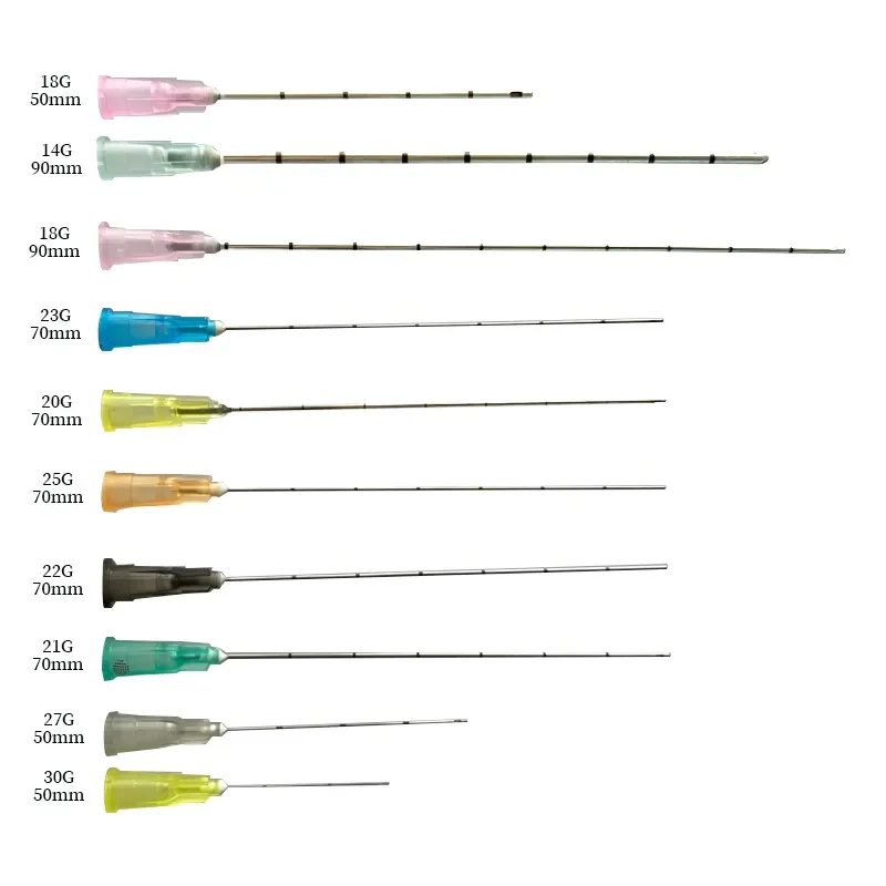 Hot Sale CE High Quality Micro Cannula Dermal Filler Injection Disposable Blunt Tipped Needle