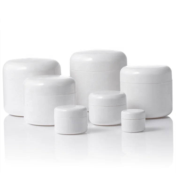 Face Hand Hair Skin Care Lotion Cans and Makeup Plastic Cream Jar Cosmetic Container