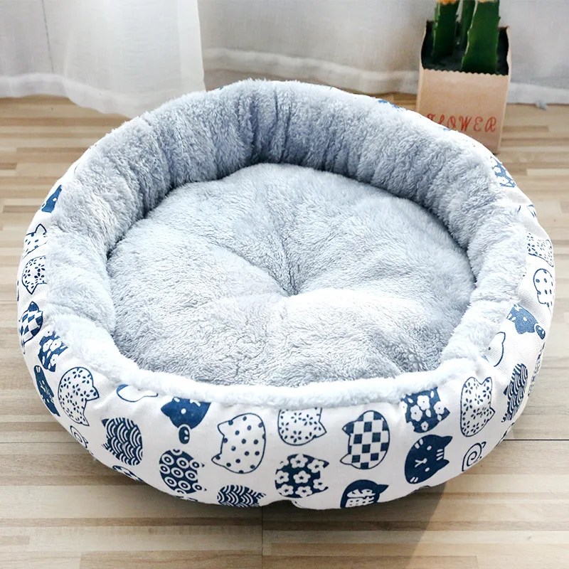 The lasted Pet products  cat kennel dog kennel pad circular cotton kennel manufacturers