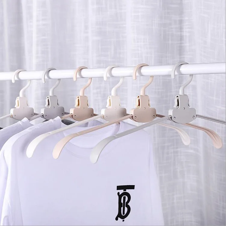 
Amazon eBay hot selling man woman home travel use coat shirt clothes Plastic foldable hanger 