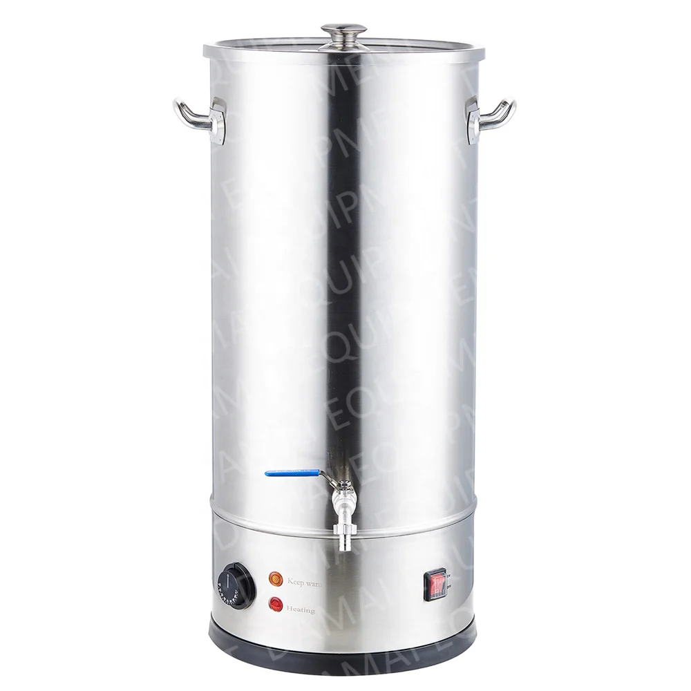 OEM ODM 25 40L Kitchen Brew Water Kettle Mini Beer Brewing Mash Tun Homebrew Craft Beer Equipment
