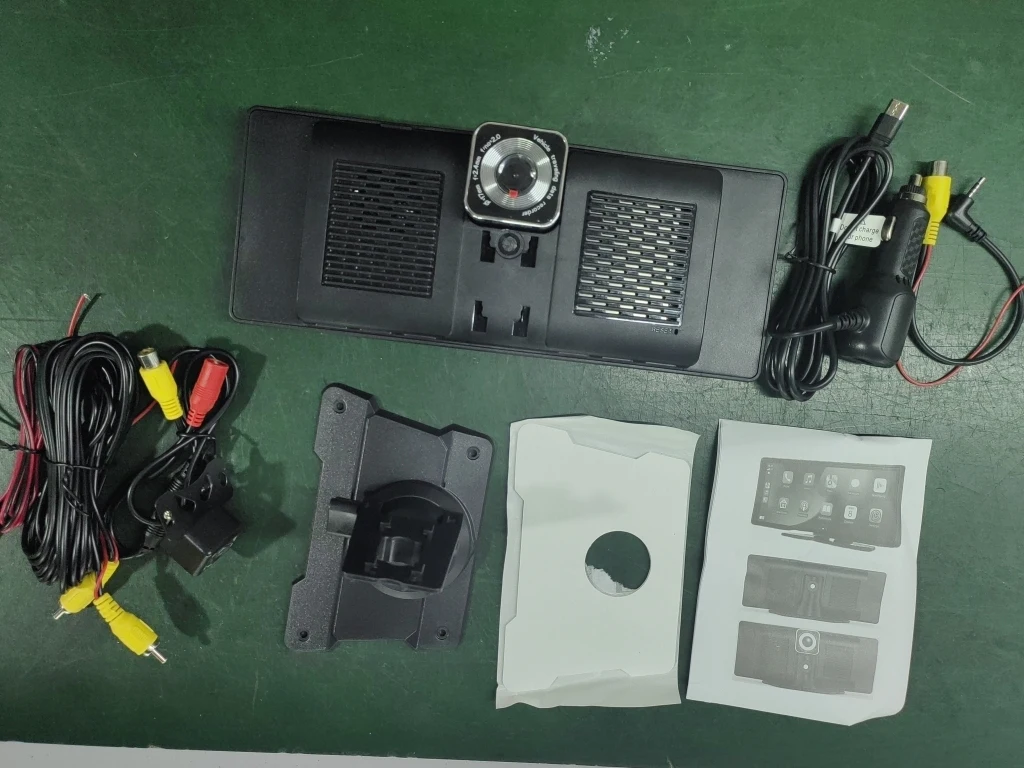 Portable Wireless Carplay Car Stereo - 10.26 inch HD IPS Car Touch Screen,Android Auto Screen for Car, with FM Car Radio