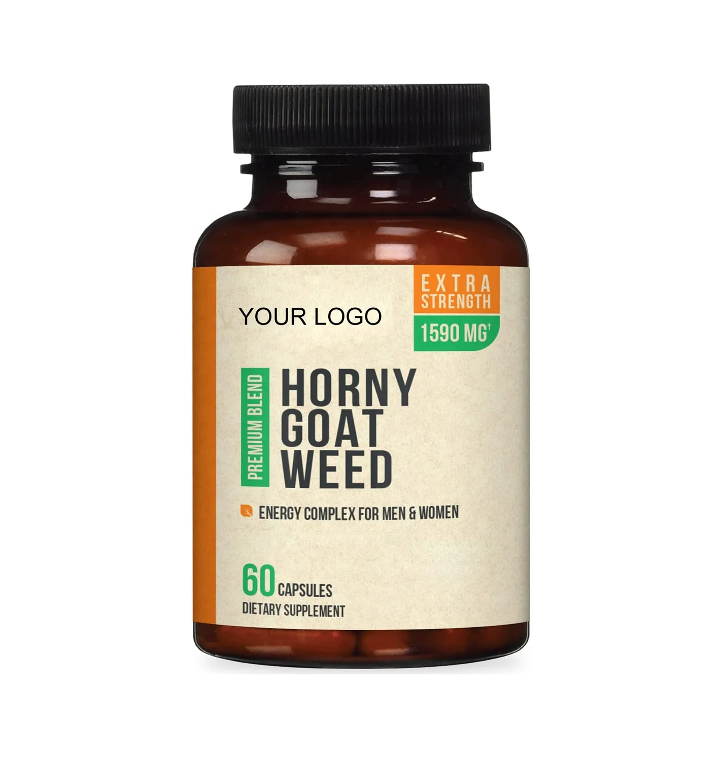 OEM/ODM Natural Herbal Epimedium Extract Horny Goat Weed Capsules Energy Supplement Horny Goat Weed Capsules