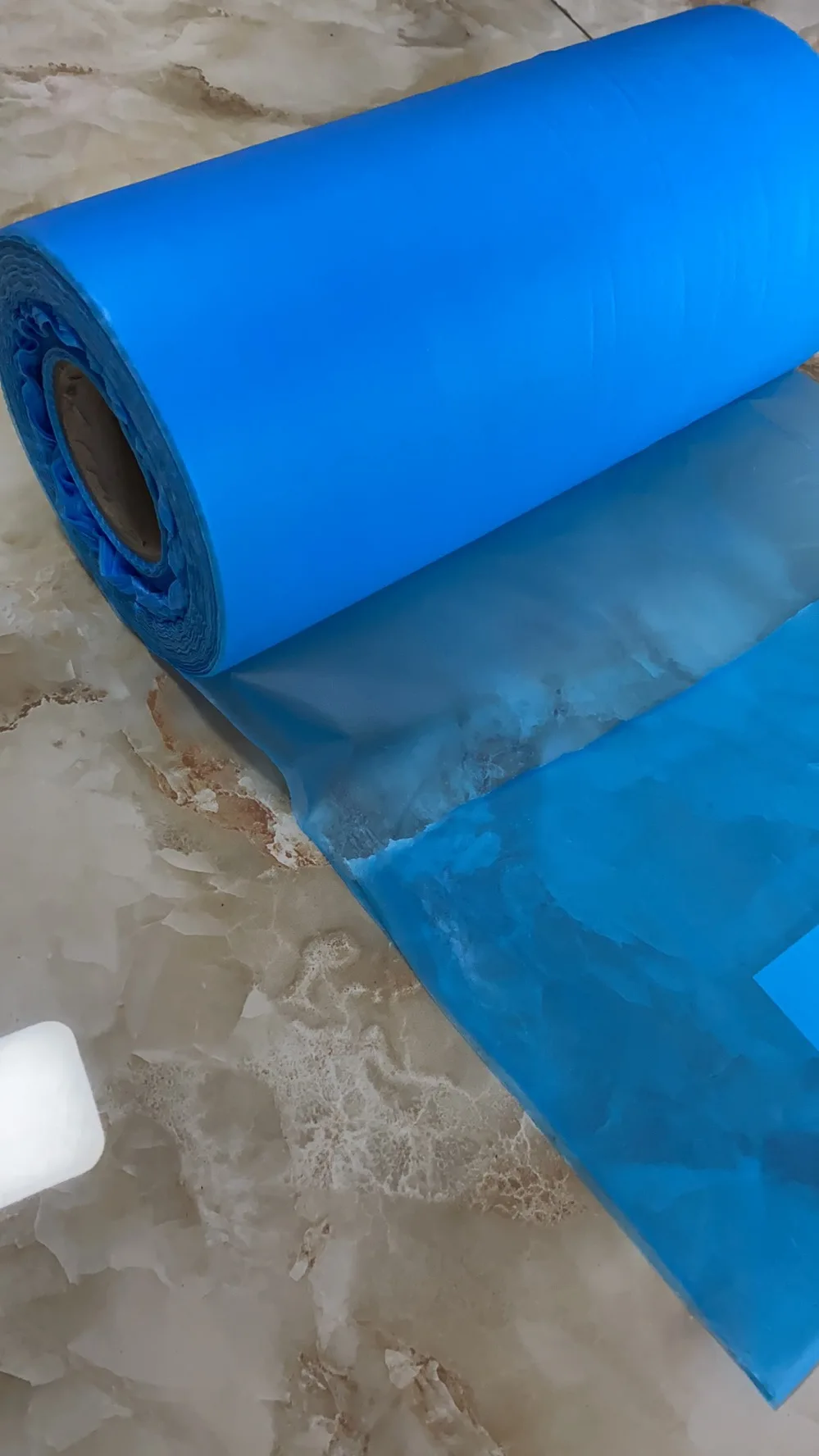 Disposable protective plastic CPE cast film roll for making shoe film
