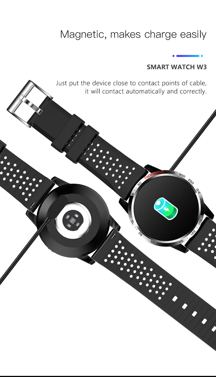 SMART W3 china watches with heart monitors Heart Rate Blood Pressure Monitor Fitness Tracker smart fitness watch