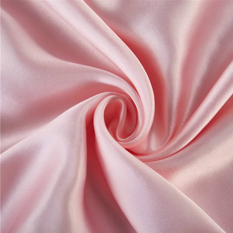 Factory 22MM Grade 6A 114CM mulberry silk fabric for pajamas and pillowcase  with OEKO-TEX100