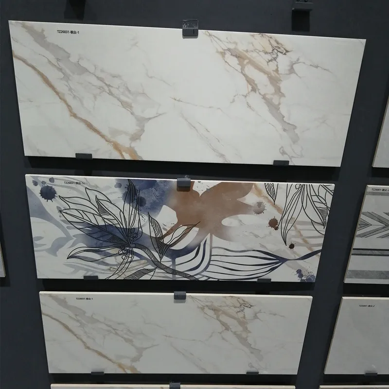 High Quality White Color 300X600 Glazed Ceramic Kitchen Wall Tiles Designs