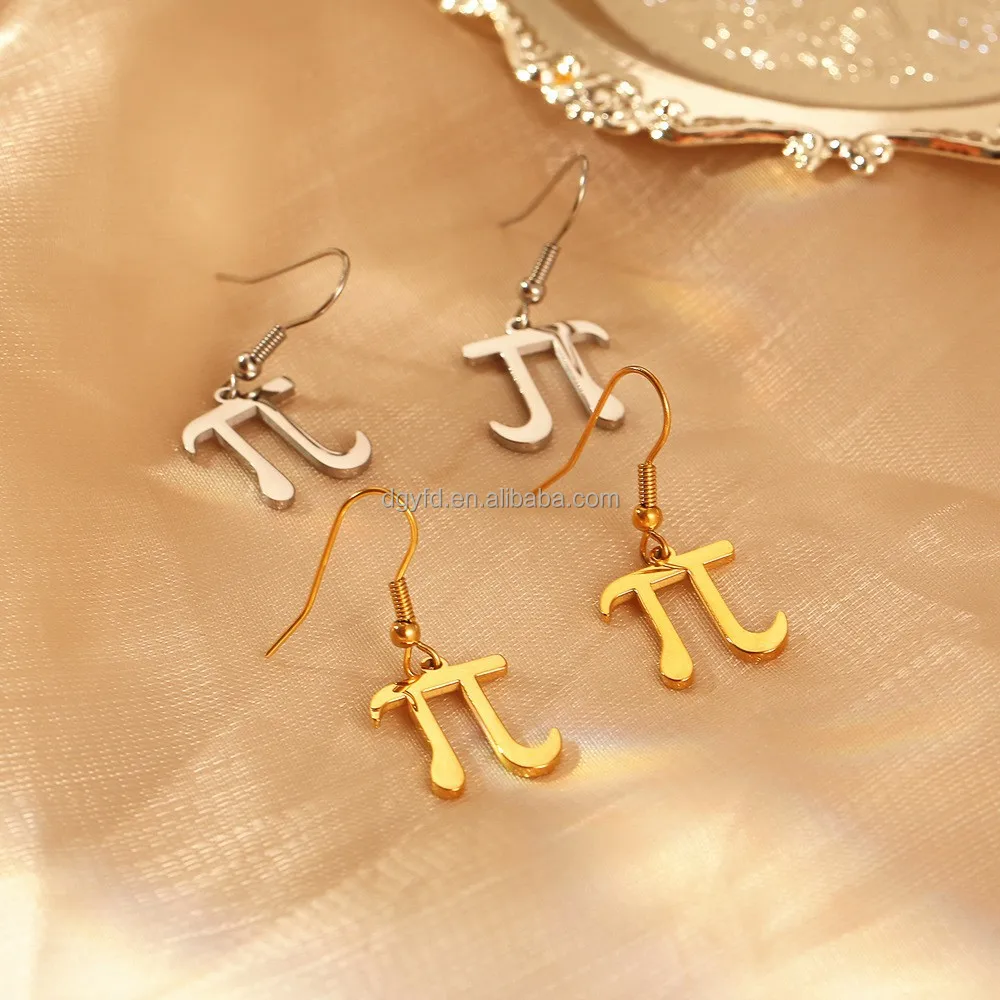 French Hook Pi Earrings Custom Sorority Jewelry Lil Big Sis Earrings Greek Letters Alpha Chi Delta Phi Sigma Kappa Gamma Pi