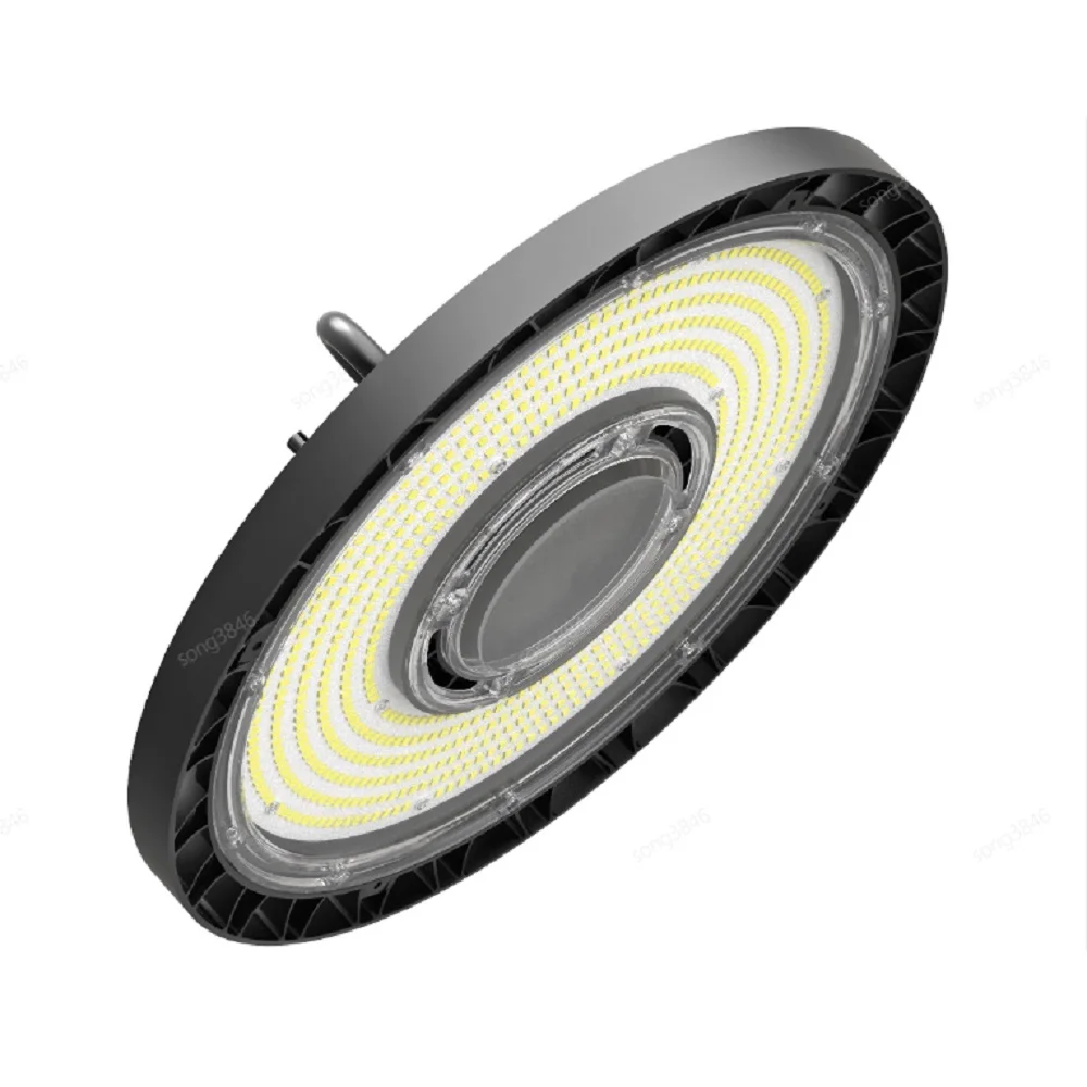 fast shipping led high bay light UFO 100w 150w 200w waterproof 1-10v dimmable replace MH/HPS