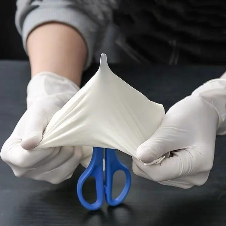 Disposable Nitrile GlovesRubber Powder FreeFood Grade Dust FreeEpidemiological Inspection Gloves