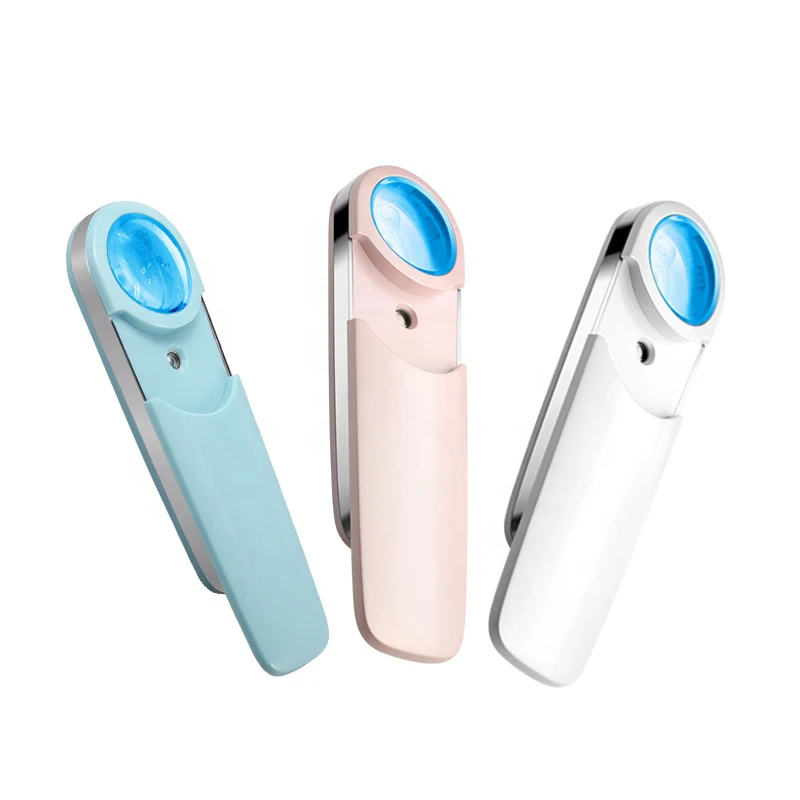 Portable waterproof  nano-meter ion facial steamer water replenishing sprayer