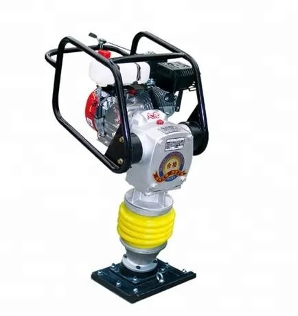 Gasoline Power Soil Wacker Factory Outlet HCR100 Rammer Tamper Jumping Jack  floor Compactor Support Customization