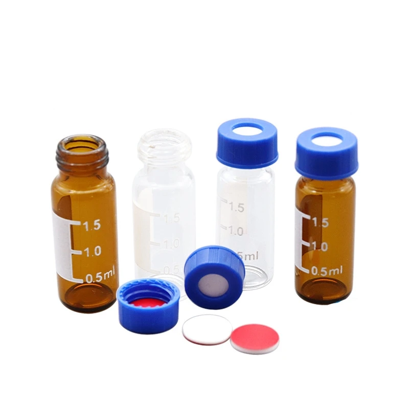 Lab 2ml HPLC chromatography PTFE cap septa for auto sampler vials