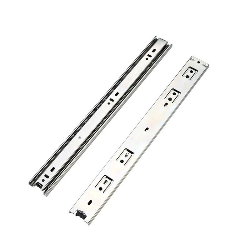 RHETECH New Ball Bearing Furniture Accessories Slide Track Roller Cabinet Pocket Door System Pocket Drawer Slide Rail