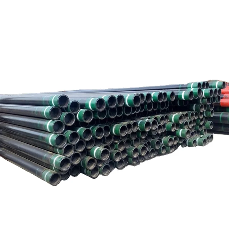 API 5CT Oil Field Supply Seamless Steel Pin x Box J55 K55 N80 L80 P110 EUE NUE BTC STC LTC  4.5 inch Oil Casing Pipe