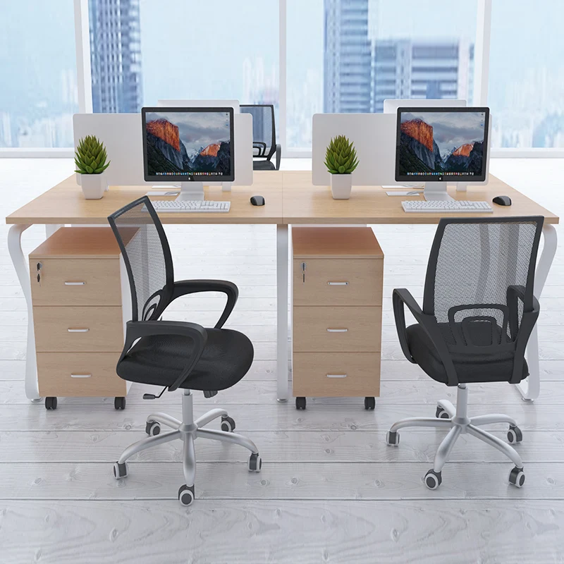 Chuangyue OEM Simple Modern Office Furniture Partition Staff Seating Table and Chair Combination Executive Furniture