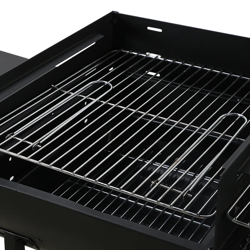 China manufacturer barbecue Portable grill trolley outdoor charcoal grills bbq for camping party