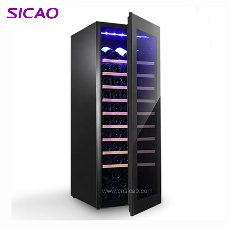 Sale The Best Luxury Commercial Single Zone Big Red Wine Room Refrigeration Unit Refrigerator cellar For Furniture Kitchen