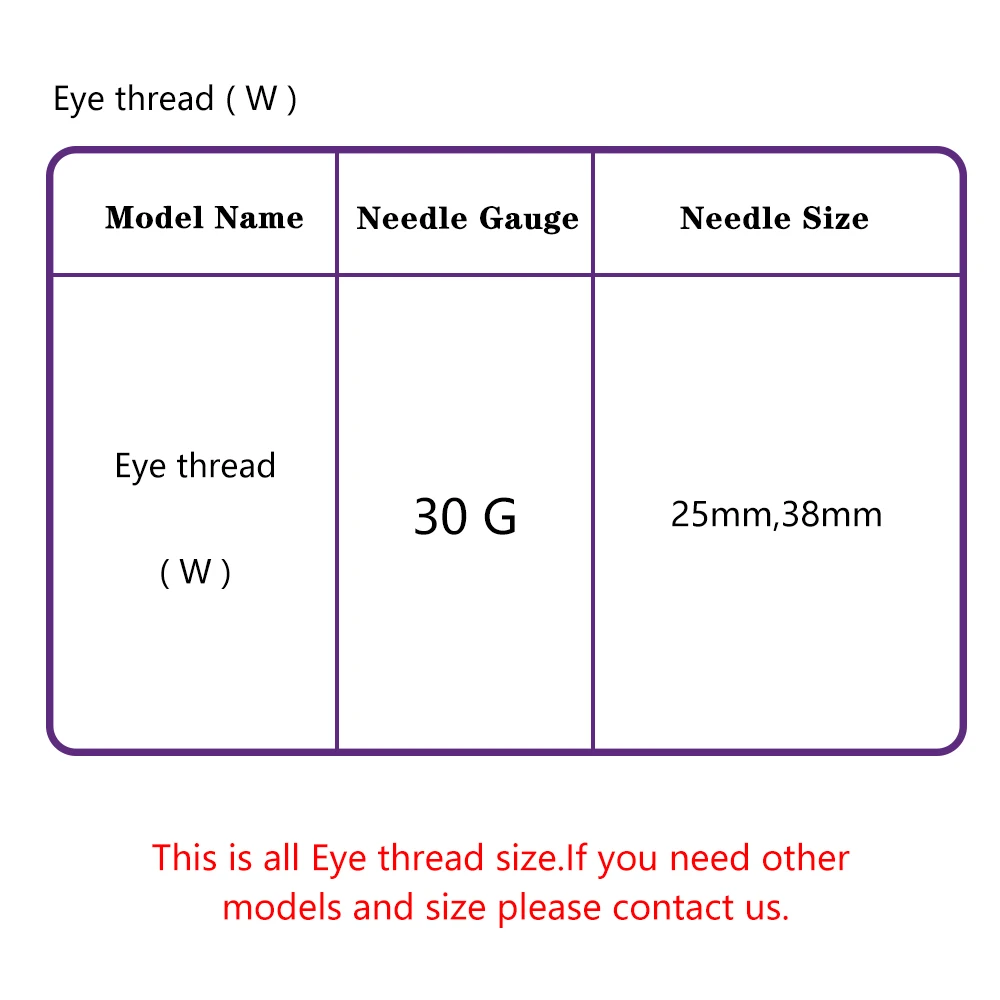 
Best Selling 30g 38mm Pdo Eye Thread For Eye Lifting 