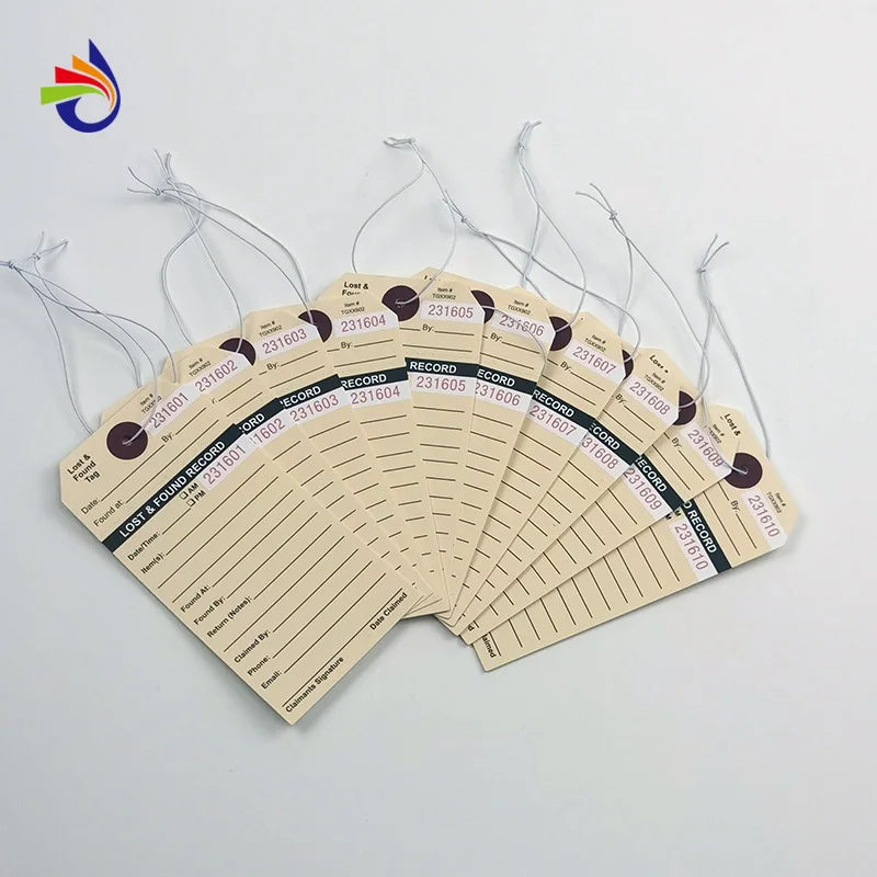 Бумажные бирки разных цветов 300 г маркировка армированные петельками доставка манильские с проволокой для строительной промышленности