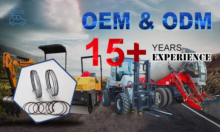 Engine Parts Piston Ring Set For Toyota 1KR Diesel Engine Ring Kit 13011-40052 Truck Replacements