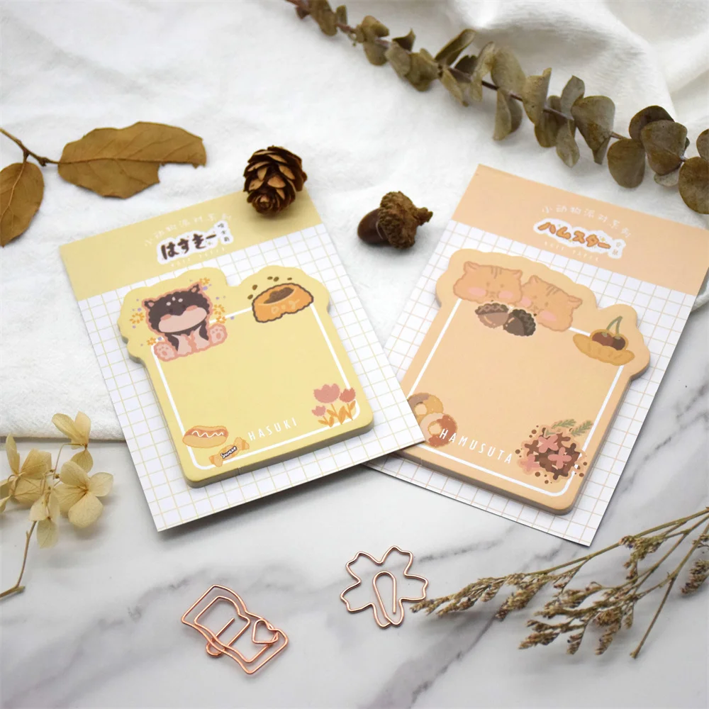 4in by 6in Die cut Shape Custom size Adhesive Sticky Note Pad