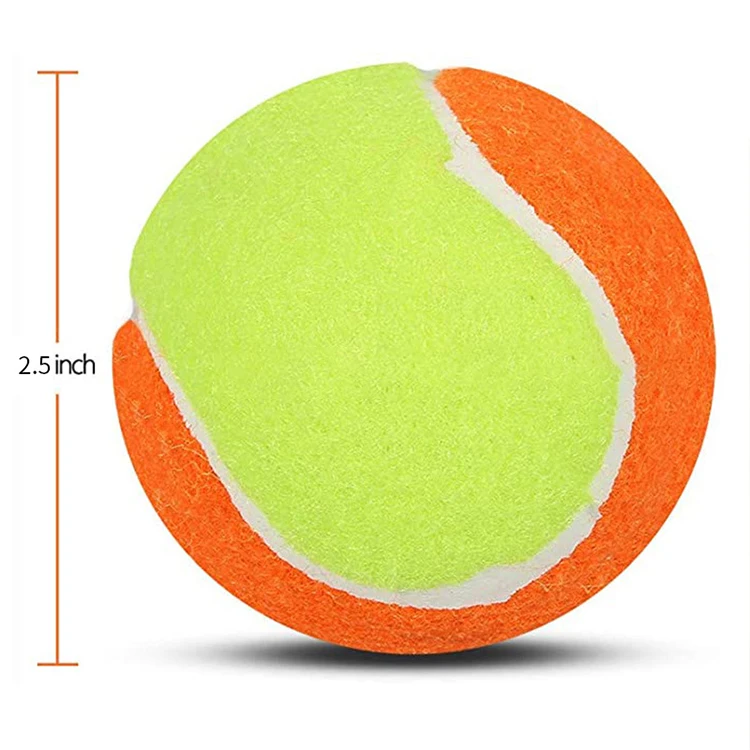 OEM ITF Wholesale Kids Training Tennis Ball Low Pressurized Children Orange Tennis Ball For Sale