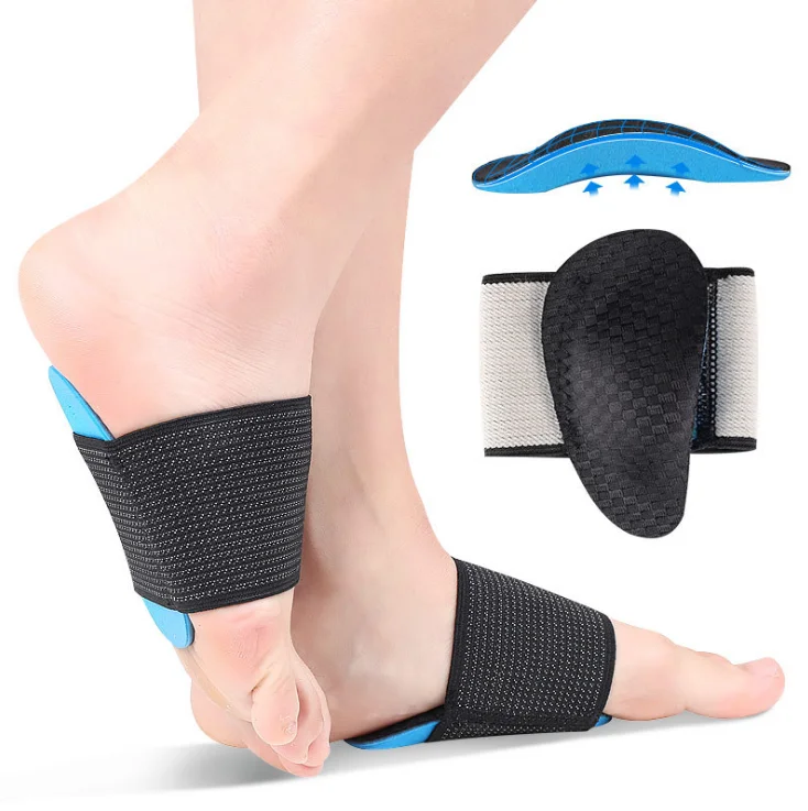 Silicone Elastic Bandage Foot Orthotics Foot Insole Flatfoot And Heart Pad arch support
