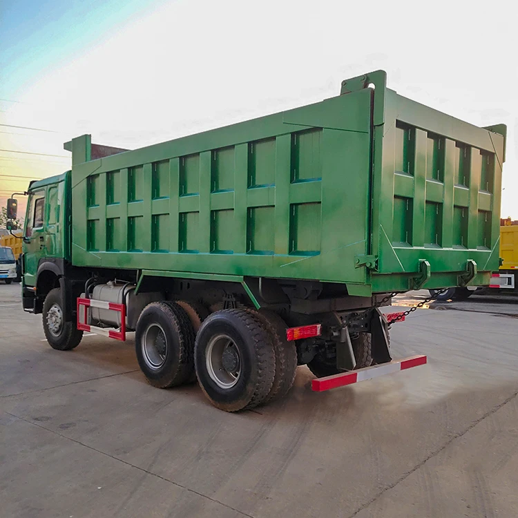 used Sino HOWO 6x4 16 20 Cubic Meter 10 Wheel Euro 2 375hp Tipper Truck Mining Dump Truck for Sale