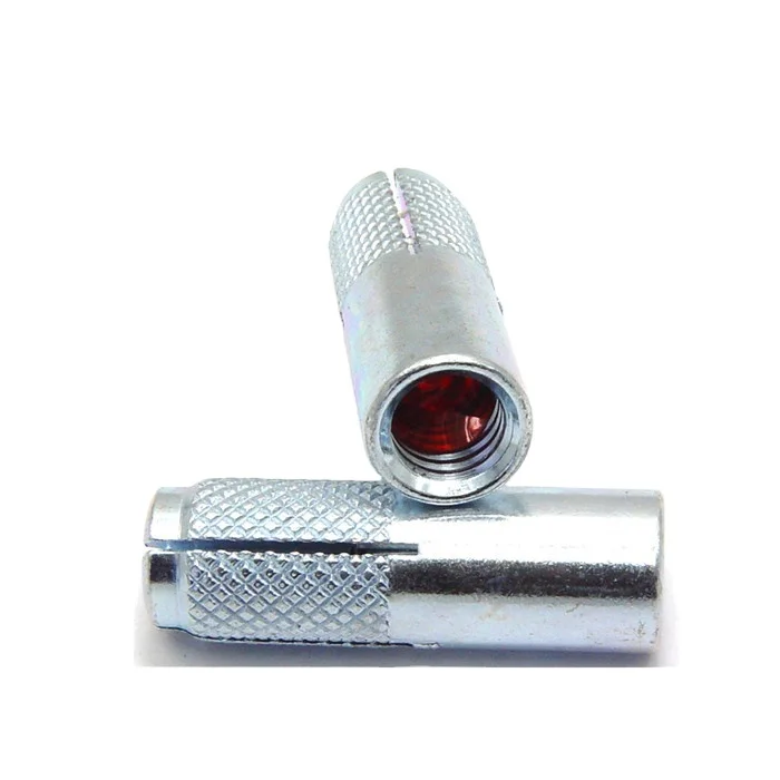 China High Quality Drop-In Anchor Bolt 1/2 1/4 3/8  5/8 3/4 Bullet Anchor  Drop In Anchor Bolt