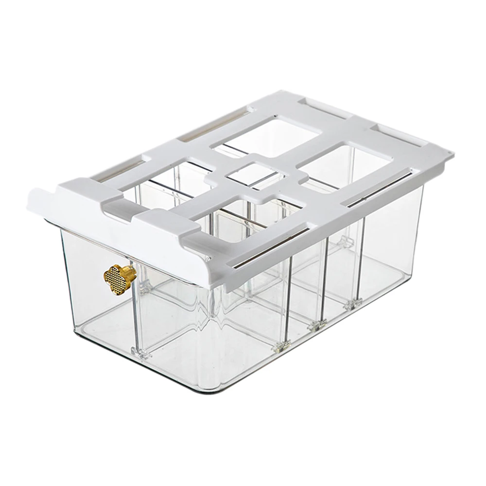 Drawer Organizers, Transparent Underwear bra divider organizer clear closet storage boxes drawer