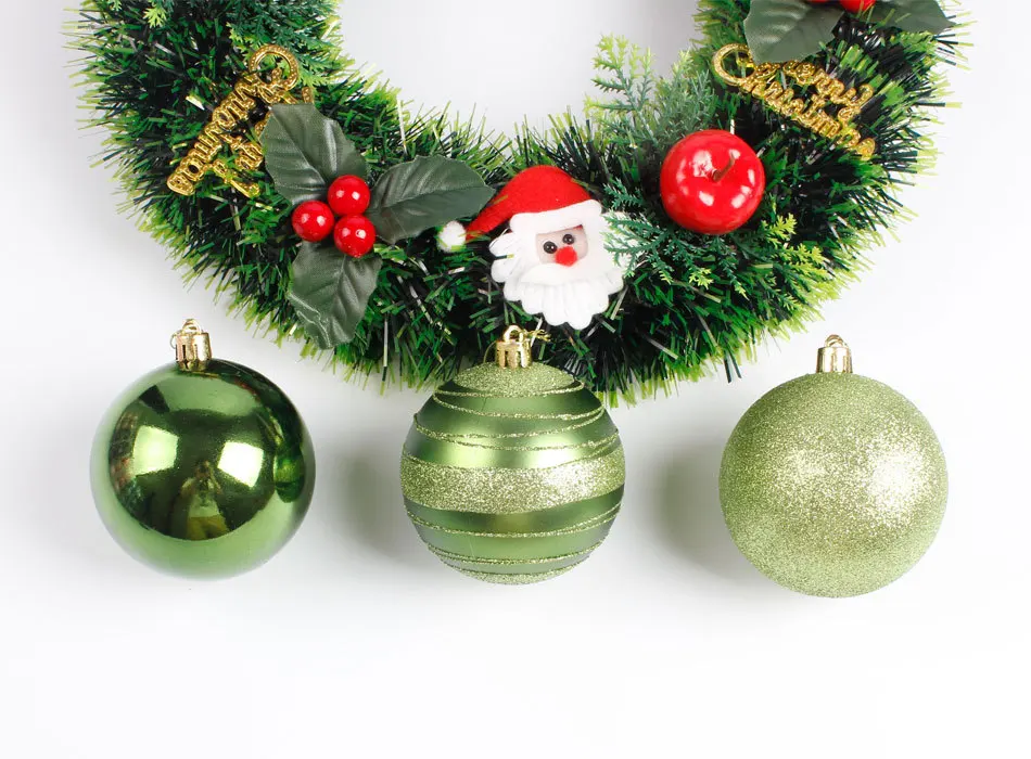 Christmas ornament Decoration Shatterproof indoor Plastic Christmas ball