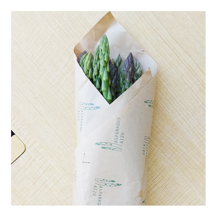 Japanese high quality fresh vegetables import green asparagus leaves