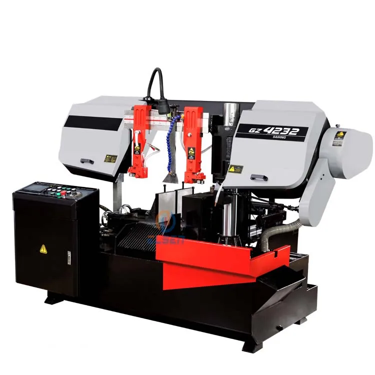 GZ4232-3 High Precision Horizontal Metal Cutting Use cnc band saw machine