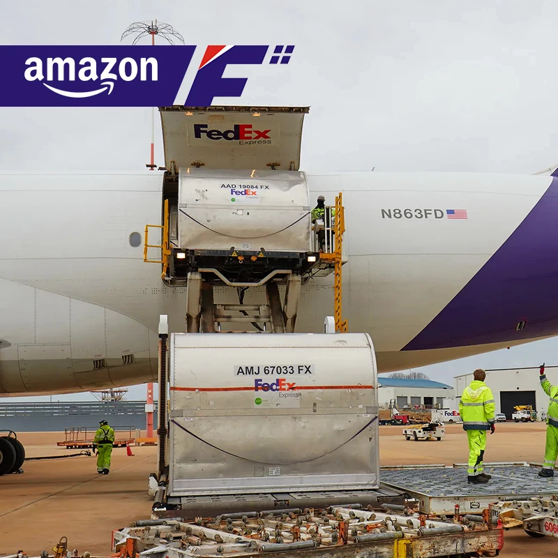 Китай Fba Экспедитор груза Amazon Dhl Ups Fedex авиаперевозка из Китая Ddp Канада служба