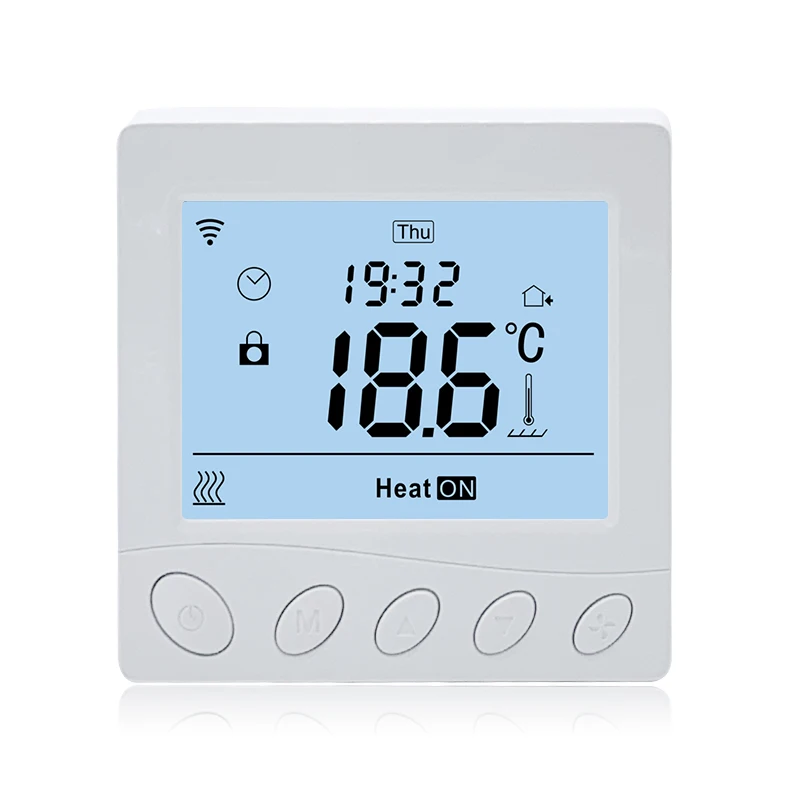 underfloor heating thermostat wifi digital room thermostat electrical floor heating mat wifi thermostat