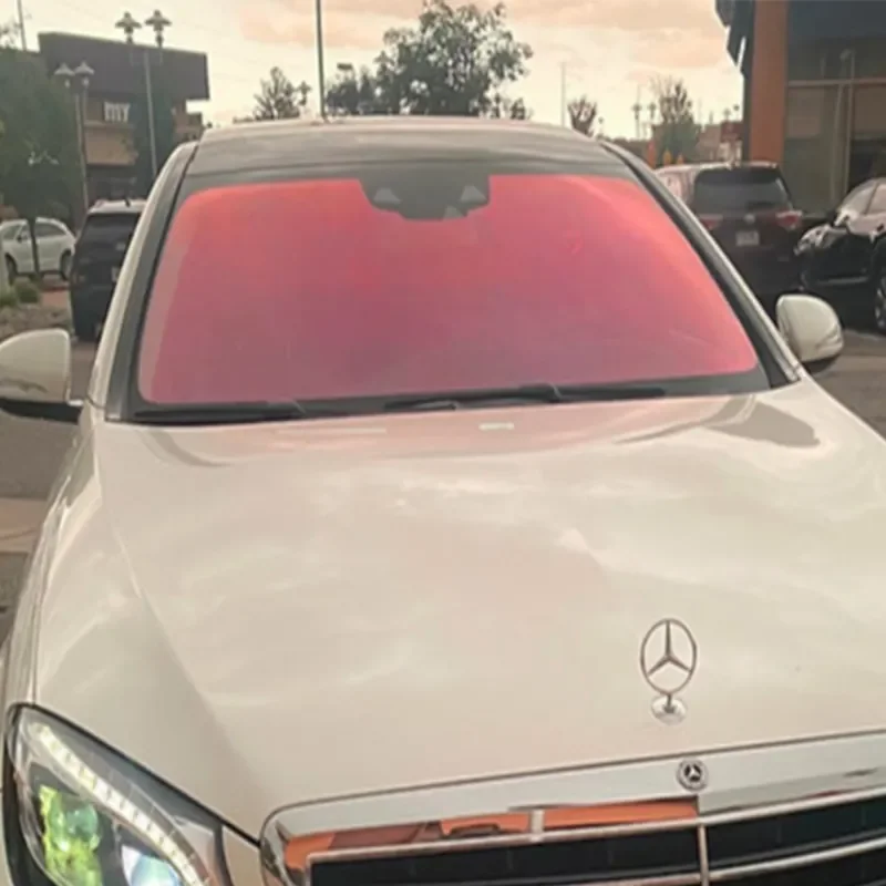 red chameleon window film chameleon auto window film pelicula protetora solar window car film