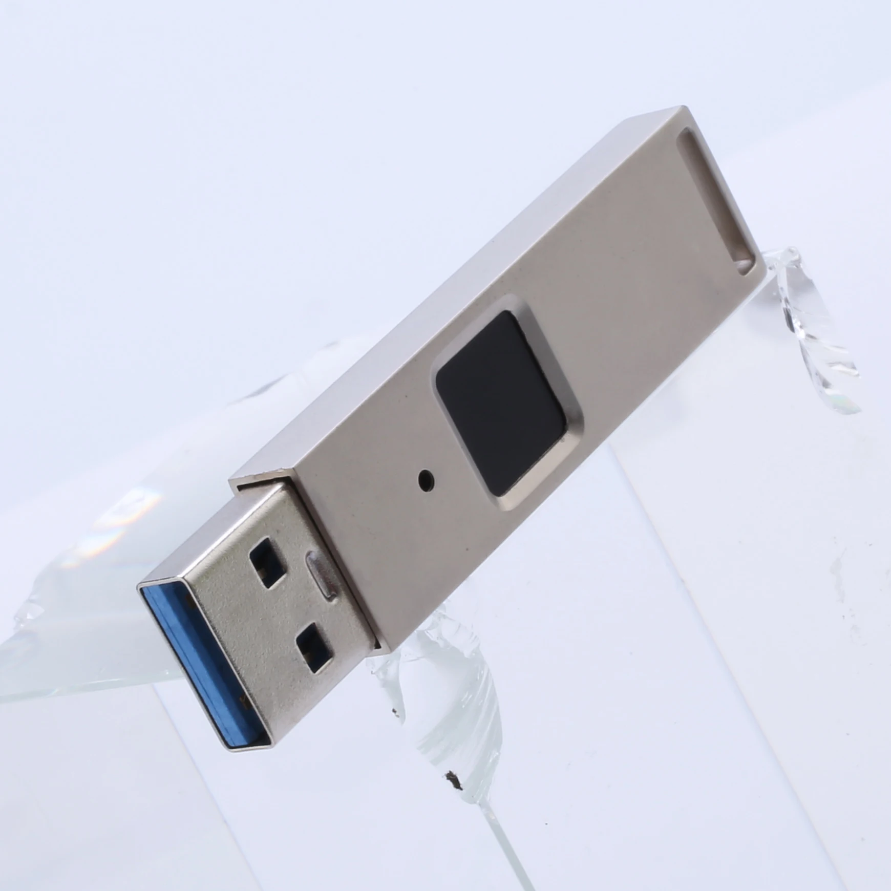 Custom Logo Encrypted Encrypted Flash Drive Fingerprint Usb Mini Scanner