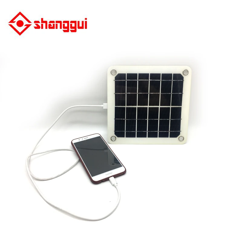 low price small watt mini solar panel 5v  to usb home cellphone power bank charge