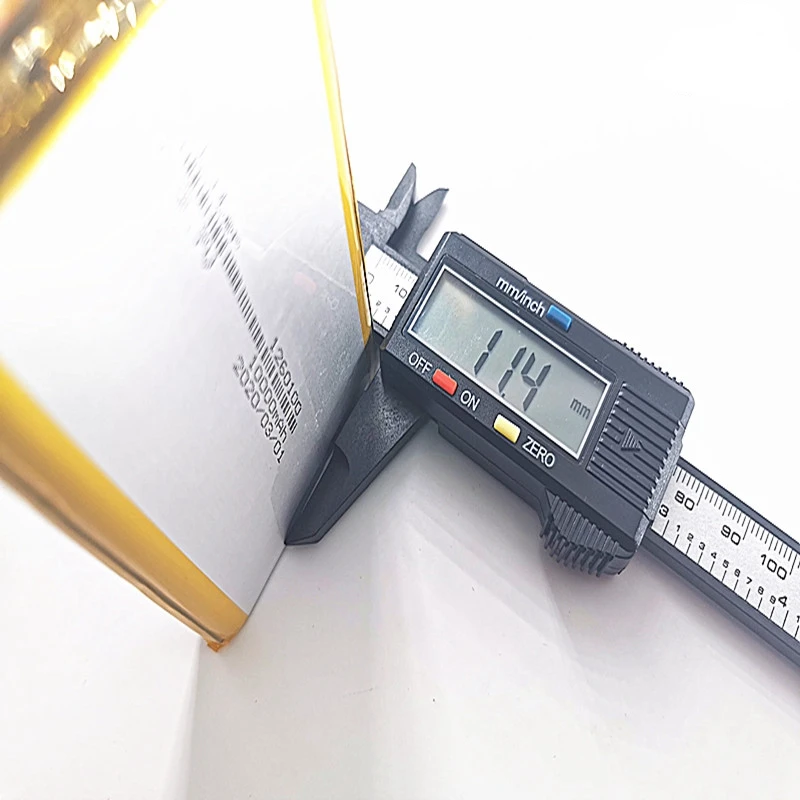 Good Quality 3.7V, 10000mAH, 1260100 Polymer lithium-ion / Li-ion battery for TOYS, POWER BANK, GPS,