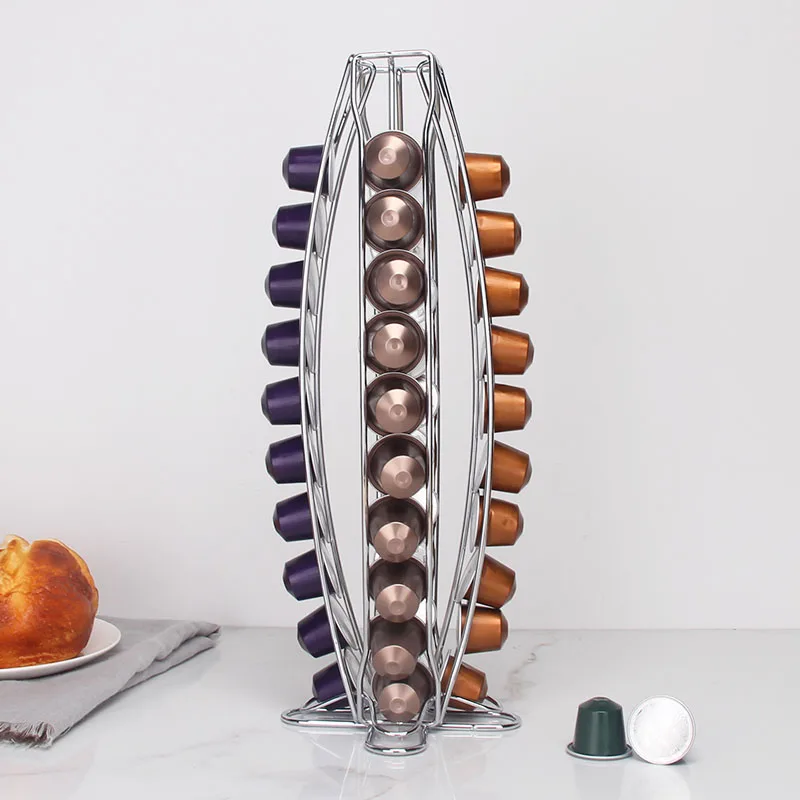 Оптовая продажа 40 шт. машина кофе капсулы с фильтром для кофемашины Nespresso Организатор