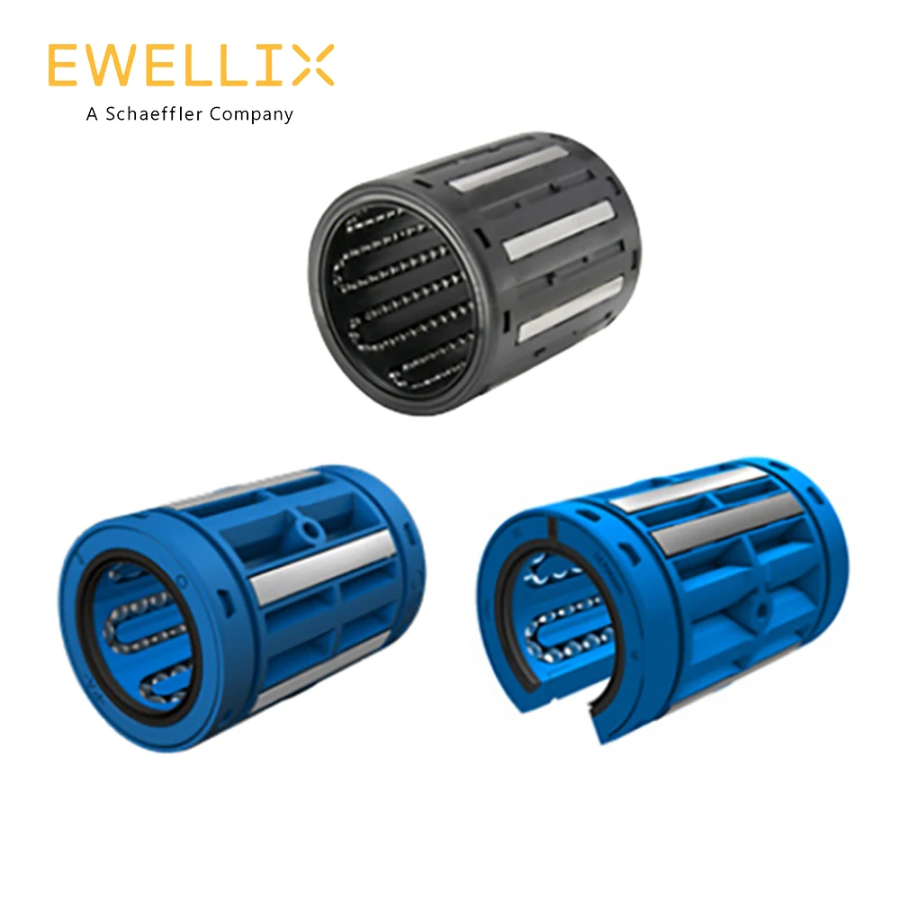 Original Germany EWELLIX LBBR LPBR LTBR LBCR20D LBBR20-2LS LBBR25-2LS LBBR30 LBBR40 Compact Ball Bearing Linear Bushing Shaft