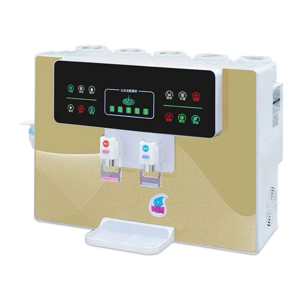 High Quality Low Price Mini Desktop Osmose Reverse Water System Water Dispensers Hot Warm And Cold For Home