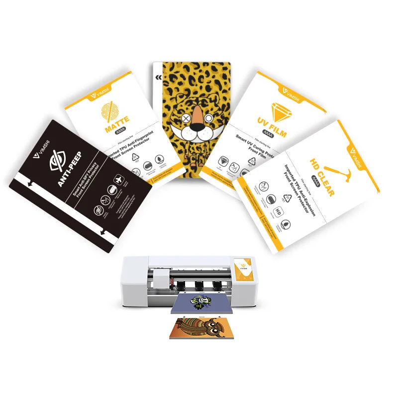 HD tpu films hydrogel screen protector factory manufacturer 12x18cm mobile film cutting machine materials sheet