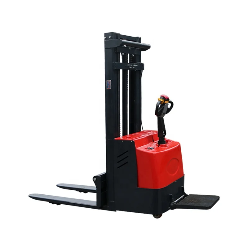 Most popular Full electric pallet stacker strong bearing capacity  pallet stacker forklift brake for easy control
