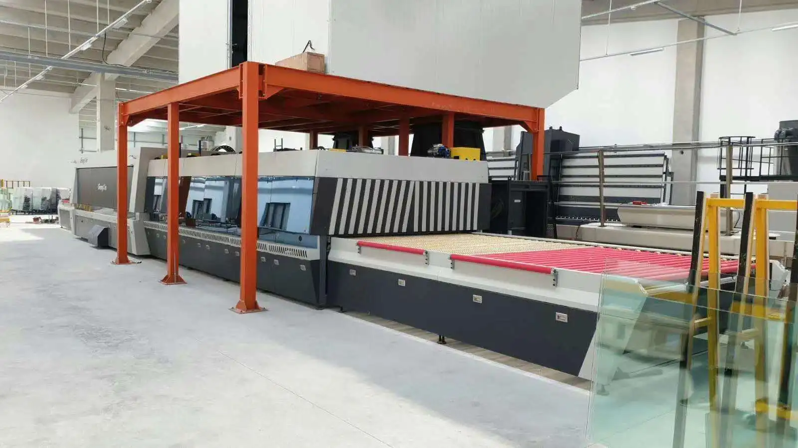 Tempering Machine Mini Glass for Glass Make Toughened Glass New Product 2022 Horizontal Tempered Competitive Price PLC Auto 75KW