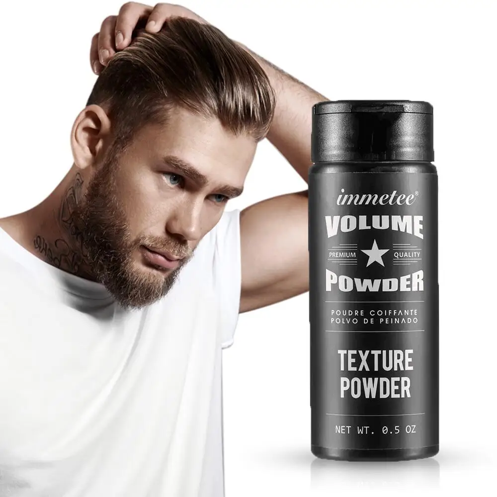 IMMETEE Hair Volume Powder Instant Hair Styling Texture Powder organic vegan Volume Powder For Barbers