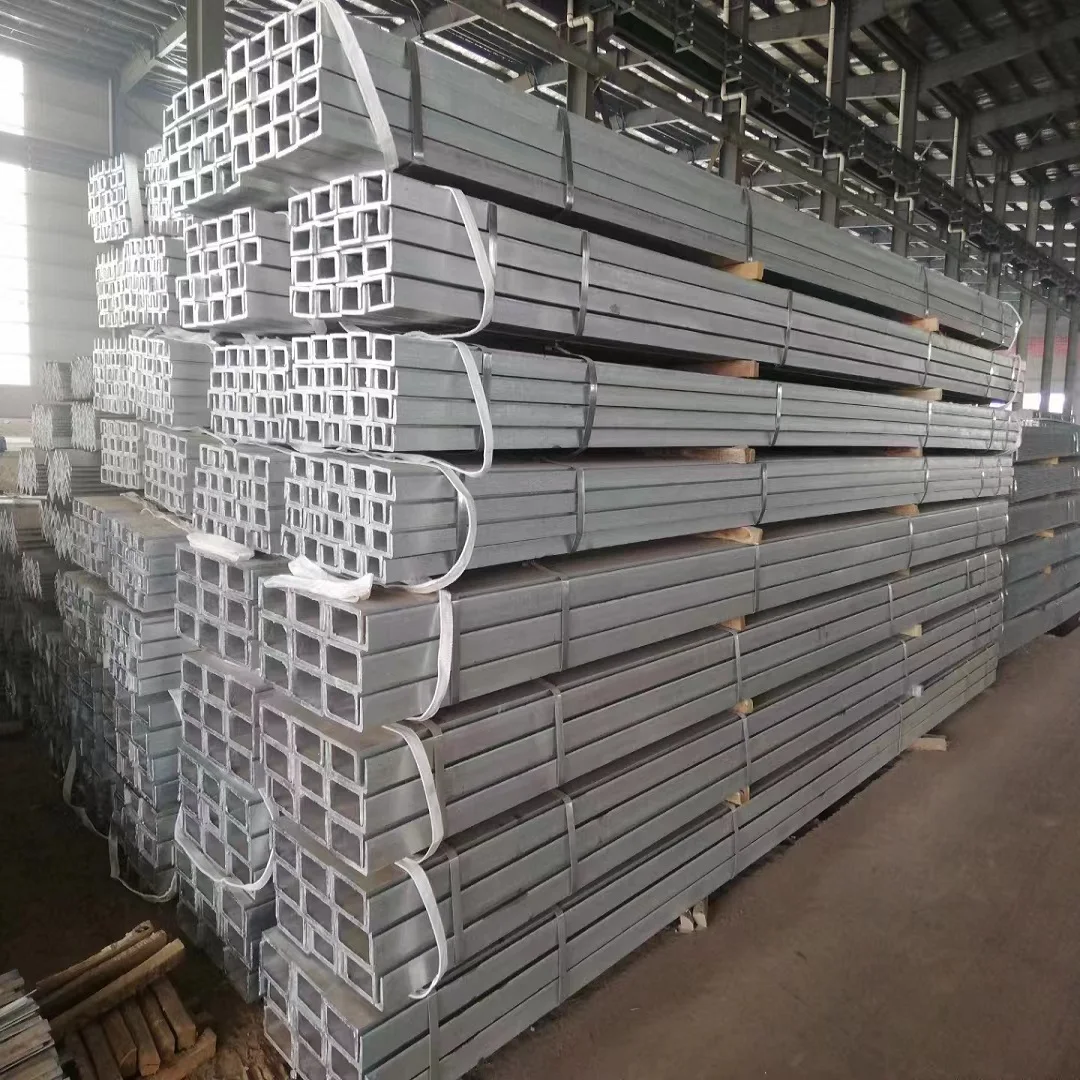 Customized Structural Steel Hot Rolled Welding  Universal Beam Galvanized Steel U Channel Steel Beam