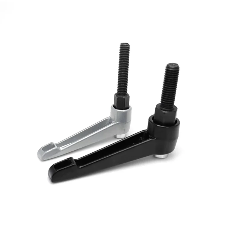 Adjustable Setting Handles Screw L-type Self Locking M6 M8 M10 Lock Handle Ratchet Threaded Handle Clamp Lever