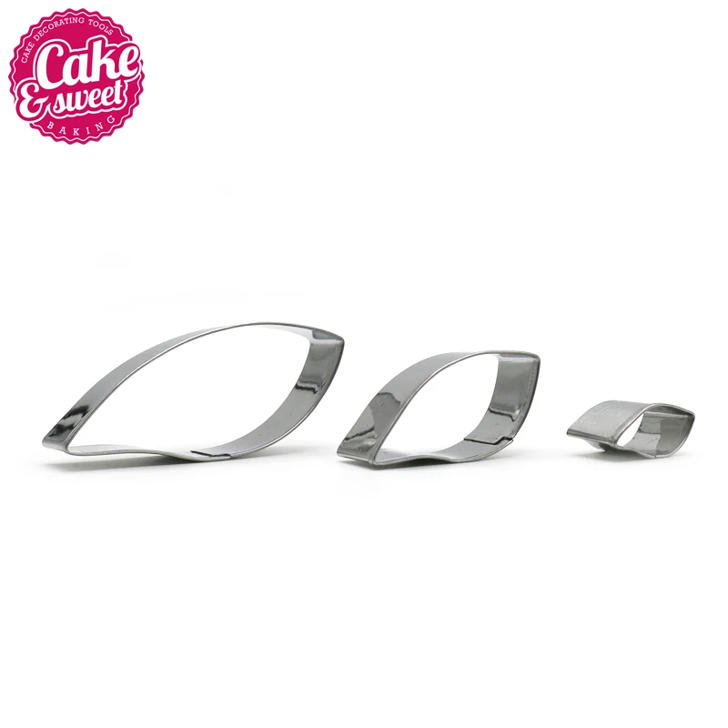 Stainless Steel Leaf Shape Cookie Cutter Mold